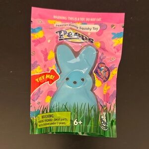 PEEPS Blue Bunny Squishy Toy